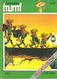 Albumklubben Trumf 92: Lucky Luke: Alibiet