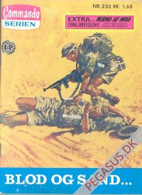 Commando-serien 233: Blod og sand...