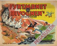 Fyrt&aring;rnet & Bivognens muntre oplevelser 1953: Engholm & Jens Brandt/Kaj Engholm Forfulgt af hvidkl&aelig;dte skikkelser. Betydelig ballon ballade.