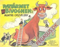 Fyrt&aring;rnet & Bivognens muntre oplevelser 1965: Engholm/Kaj Engholm P&aring; forvokset r&oslash;d ko. (P&aring; fors&oslash;gsstation).