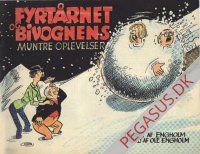 Fyrtårnet & Bivognens muntre oplevelser 1966: Engholm/Kaj Engholm Stor snebold ruller ned ad bakke. (Som skiinstruktører).