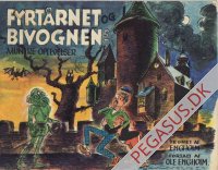 Fyrtårnet & Bivognens muntre oplevelser 1968: Engholm/Kaj Engholm Spøgelse foran gammelt slot. (Møder et spøgelse).
