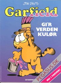 Garfield farvealbum 1: Garfield gi'r verden kul&oslash;r