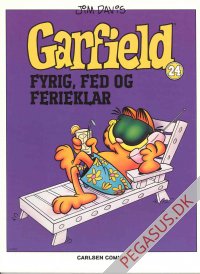 Garfield 24: Fyrig, fed og ferieklar