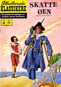 Illustrerede klassikere 23: Skatteøen  HBN 32 nypris 1,50