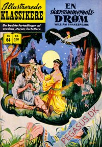 Illustrerede klassikere 64: En sk&aelig;rsommernatsdr&oslash;m  HBN 66 nypris 1,50