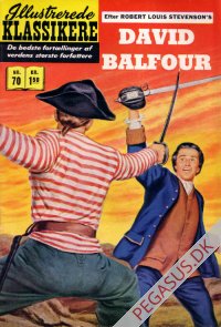 Illustrerede klassikere 70: David Balfour  HBN 72 nypris 1,50