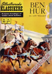 Illustrerede klassikere 83: Ben Hur  HBN 83 nypris 1,50