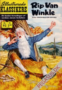 Illustrerede klassikere 92: Rip van Winkle  HBN 92 nypris 1,50