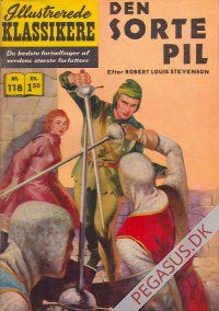 Illustrerede klassikere 118: Den sorte pil  HBN 118 nypris 1,50