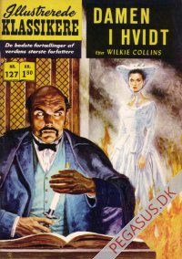 Illustrerede klassikere 127: Damen i hvidt  HBN 127 nypris 1,50
