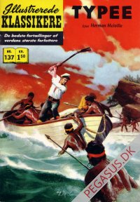Illustrerede klassikere 137: Typee  HBN 137 nypris 1,50