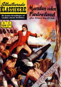 Illustrerede klassikere 139: Manden uden fædreland  HBN 139 nypris 1,50
