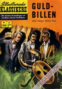 Illustrerede klassikere 150: Guldbillen  HBN 150 nypris 1,50