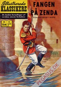 Illustrerede klassikere 154: Fangen p&aring; Zenda  HBN 153 nypris 1,50