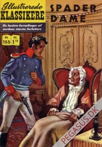 Illustrerede klassikere 155: Spader Dame  HBN 155 nypris 1,75