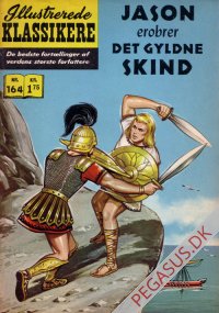 Illustrerede klassikere 164: Jason erobrer det gyldne skind  HBN 164 nypris 1,75