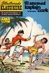 Illustrerede klassikere 165: Til søs med Kaptajn Cook  HBN 165 nypris 1,75