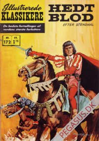 Illustrerede klassikere 172: Hedt blod  HBN 168 nypris 1,75