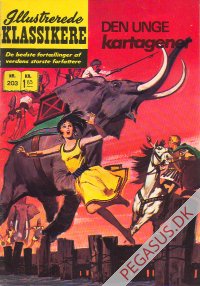 Illustrerede klassikere 203: Den unge kartagener  HBN 188 nypris 1,85