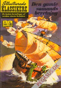 Illustrerede klassikere 205: Den gamle mands beretning  Reklame nypris 1,85