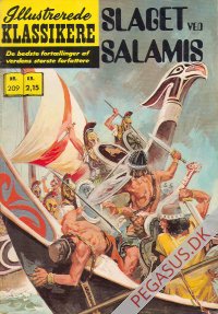 Illustrerede klassikere 209: Slaget ved Salamis  Reklame nypris 2,15