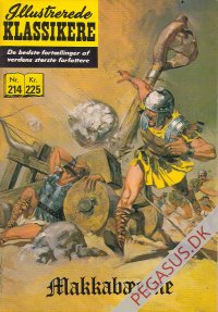 Illustrerede klassikere 214: Makkabæerne  Reklame nypris 2,25