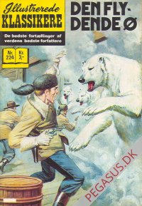 Illustrerede klassikere 224: Den flydende ø  Reklame nypris 3,00