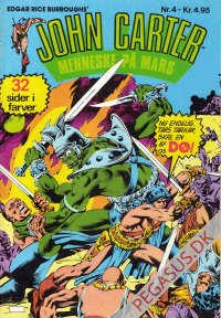 John Carter. Menneske p&aring; mars 4