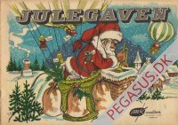 Julegaven 1957: Julemanden putter trompet i skorstenen