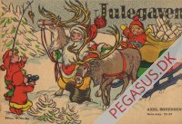 Julegaven 1958: Julemanden fotograferes med kane og rensdyr