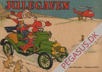 Julegaven 1959: Julemanden i bil med to nisser