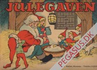 Julegaven 1963: Julemanden spiser risengr&oslash;d med nisseb&oslash;rn om sig