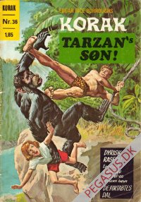 Korak. Tarzans s&oslash;n 36