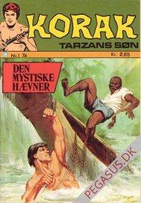Korak. Tarzans s&oslash;n 1974 1