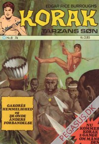 Korak. Tarzans s&oslash;n 1974 8