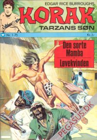 Korak. Tarzans s&oslash;n 1975 1