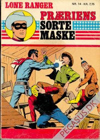 Lone Ranger: Pr&aelig;riens sorte maske Pocket 14