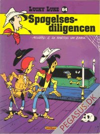 Lucky Luke 64: Sp&oslash;gelsesdiligencen