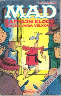 Mad pocketbog 17: Kaptajn Klods f&aring;r en varm velkomst