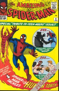 Marvels abonnements-blad 5: Amazing Spiderman nr. 8