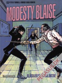 Modesty Blaise - den komplette samling 13: Bl&aring;sk&aelig;g og hans d&oslash;tre