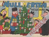 Nullerten 1954: Pyntet juletr&aelig; i sporvognen