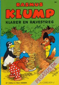 Rasmus Klump (1953 - 85) 34: Rasmus Klump klarer en r&aelig;vestreg