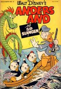 Solohæfte 21: Anders And og søslangen