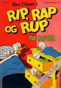 Solohæfte 26: Rip, Rap og Rup på farten