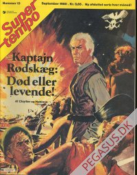 Supertempo 1980 13: Kaptajn R&oslash;dsk&aelig;g: D&oslash;d eller levende!