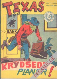 Texas (1954 - 56) 1955 1: (nypris 40 &oslash;re)