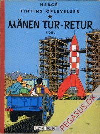 Tintins oplevelser 7: Månen tur-retur 1. del
