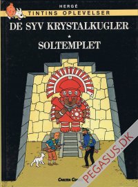 Tintins oplevelser dobbeltbind: De syv krystalkugler. Soltemplet